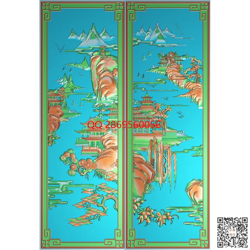 SSLG-042山水门板带线.jpg