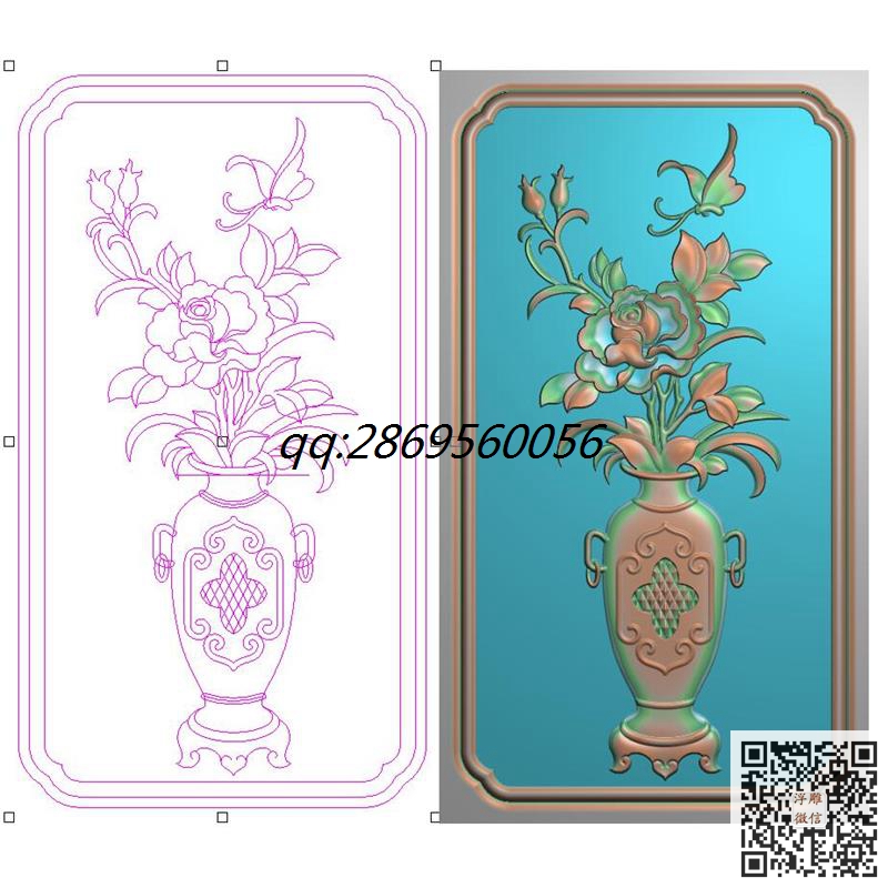 牡丹蝴蝶花瓶.jpg