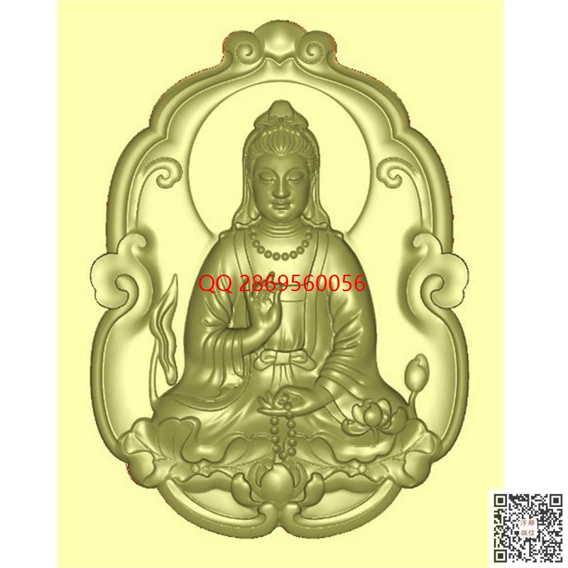 TH083观音带莲花座_含灰度图.jpg