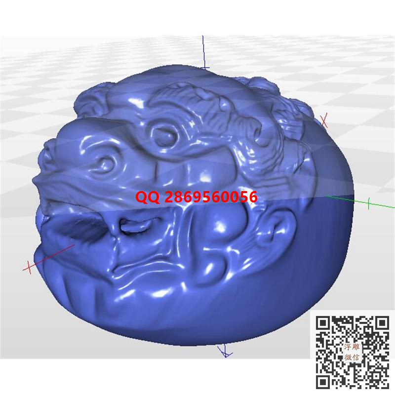 貔貅珠子stl圆雕图3d模型三维立体模型