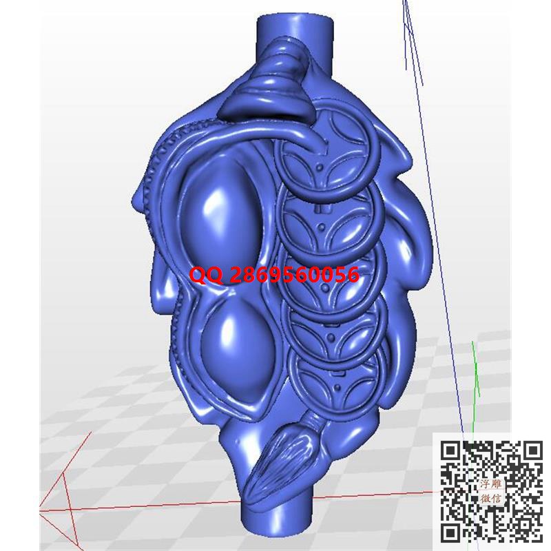一夜生财挂件stl圆雕图3d打印三维立体模型树叶铜钱挂坠