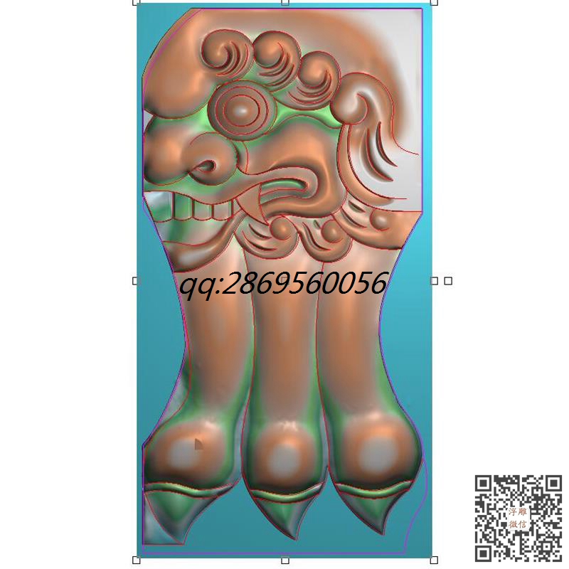 仿古虎头沙发腿精雕图虎脚老虎爪沙发脚虎头爪沙发脚沙发腿灰度图桌腿