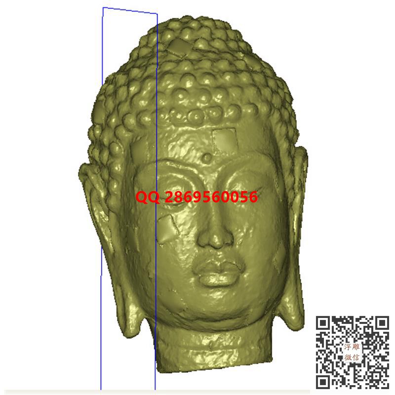 鼎好佛像佛头如来佛头圆雕图stl如来佛头像3d模型三维立体打印
