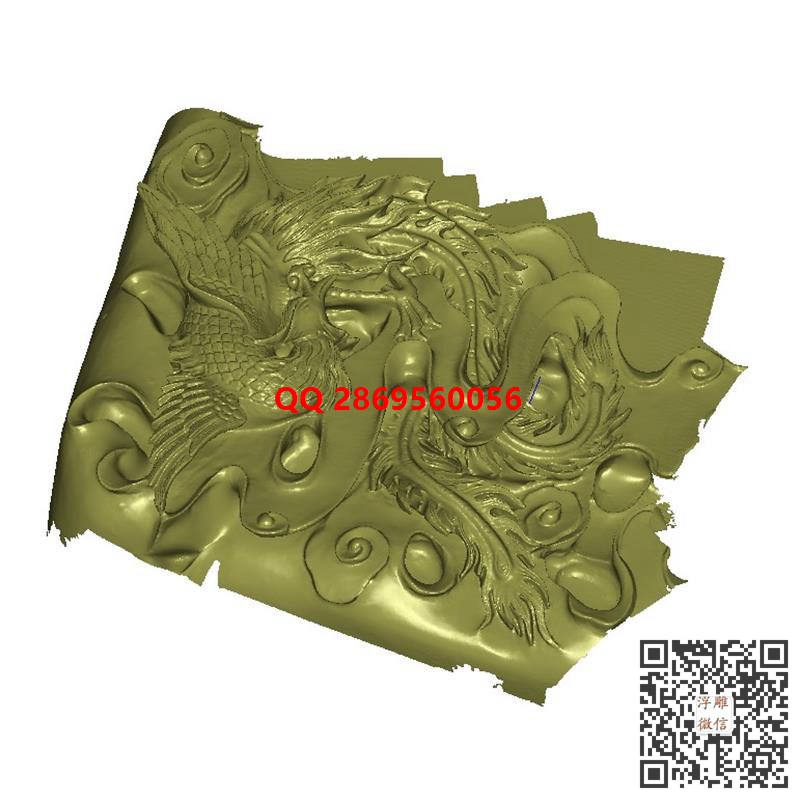 凤凰茶盘圆雕图3d打印三维立体模型凤凰圆雕图
