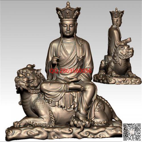 谛听地藏王菩萨摆件stl圆雕图地藏佛3d打印三维立体模型电脑雕刻浮雕图数控雕刻机图素材