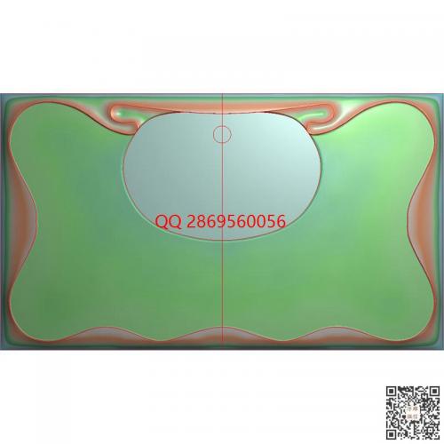 仿古简易简单茶盘万洋茶盘精雕图jdp灰度图bmp电脑雕刻浮雕图数控雕刻机图素材