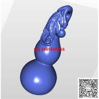 03葫芦摆件挂件stl圆雕图葫芦挂坠3d打印模型电脑雕刻浮雕图数控雕刻机图素材