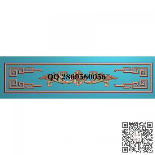 洋花抽屉抽斗拉手围板门板精雕图jdp灰度图bmp电脑雕刻浮雕图数控雕刻机图素材