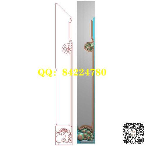 八仙桌狮子脚灵芝腿桌子腿狮头桌腿精雕图jdp灰度图bmp电脑雕刻浮雕图数控雕刻机图素材