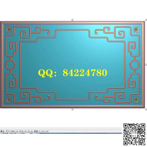 仿古线条花边牌匾洋花边框精雕图jdp灰度图bmp电脑雕刻浮雕图数控雕刻机图素材